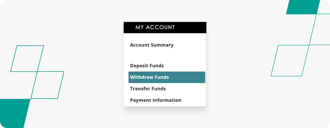 spreadex my account withdrawin funds